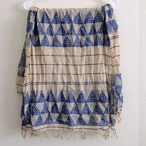 Madewell Summerweight Patterned Scarf
